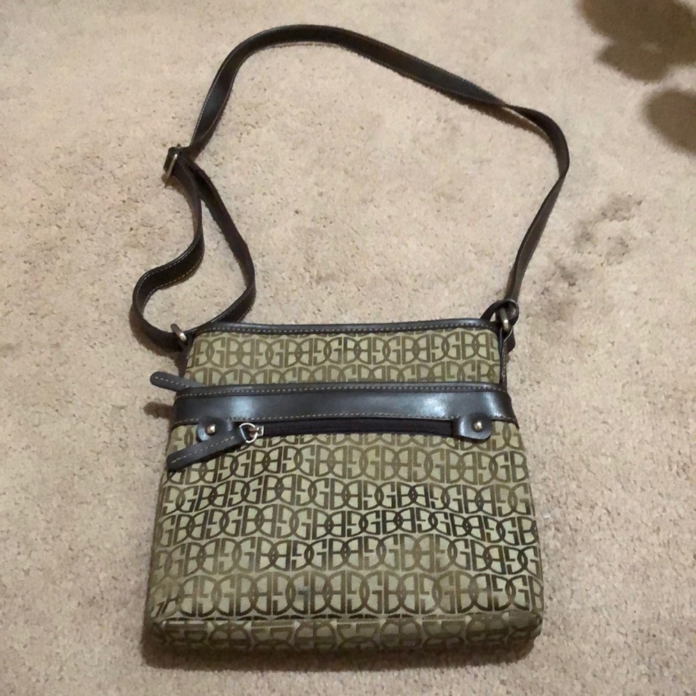 Brown Giani Bernini Crossbody Purse